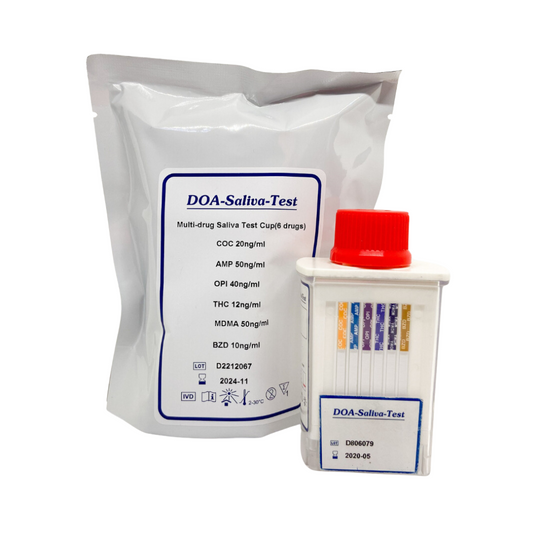 TEST DE 6 DROGAS EN SALIVA CUP