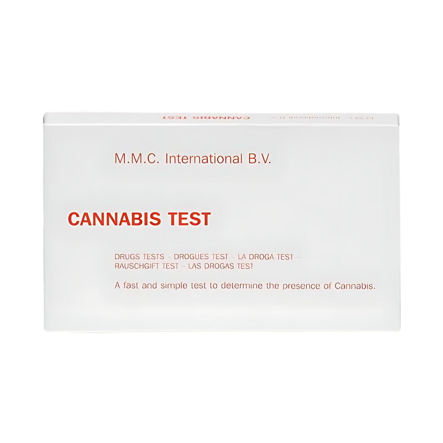 KIT10 - TEST DE CAMPO PARA DETECTAR MARIHUANA