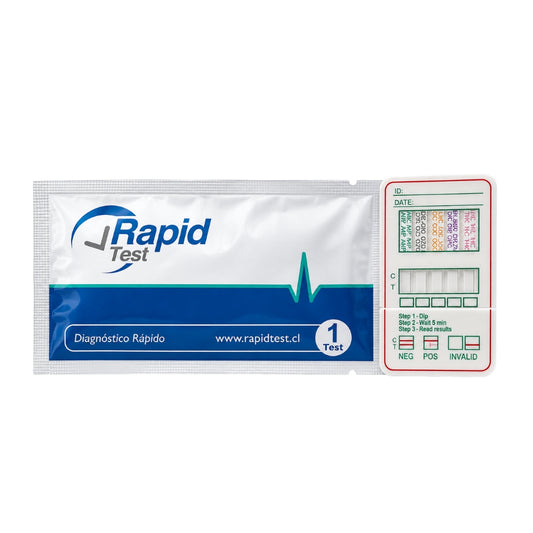 Kit 25 Test Multi 5 Drogas - Orina