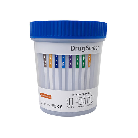 Test Multi 7 Drogas + Alcohol en Orina - Formato Copa - RapidTest Chile