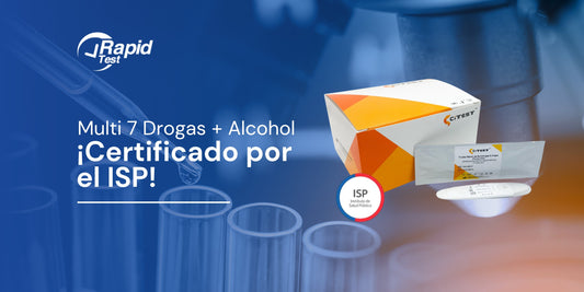 Multi 7 Drogas + Alcohol ¡Certificado por el ISP!