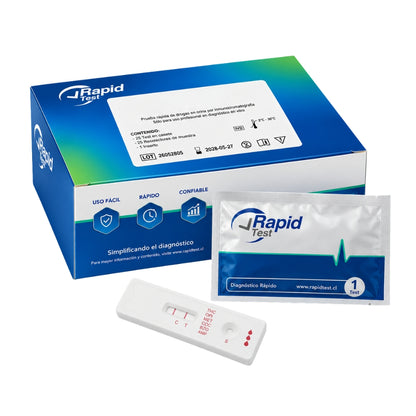 Kit 25 Test Cocaína - Orina