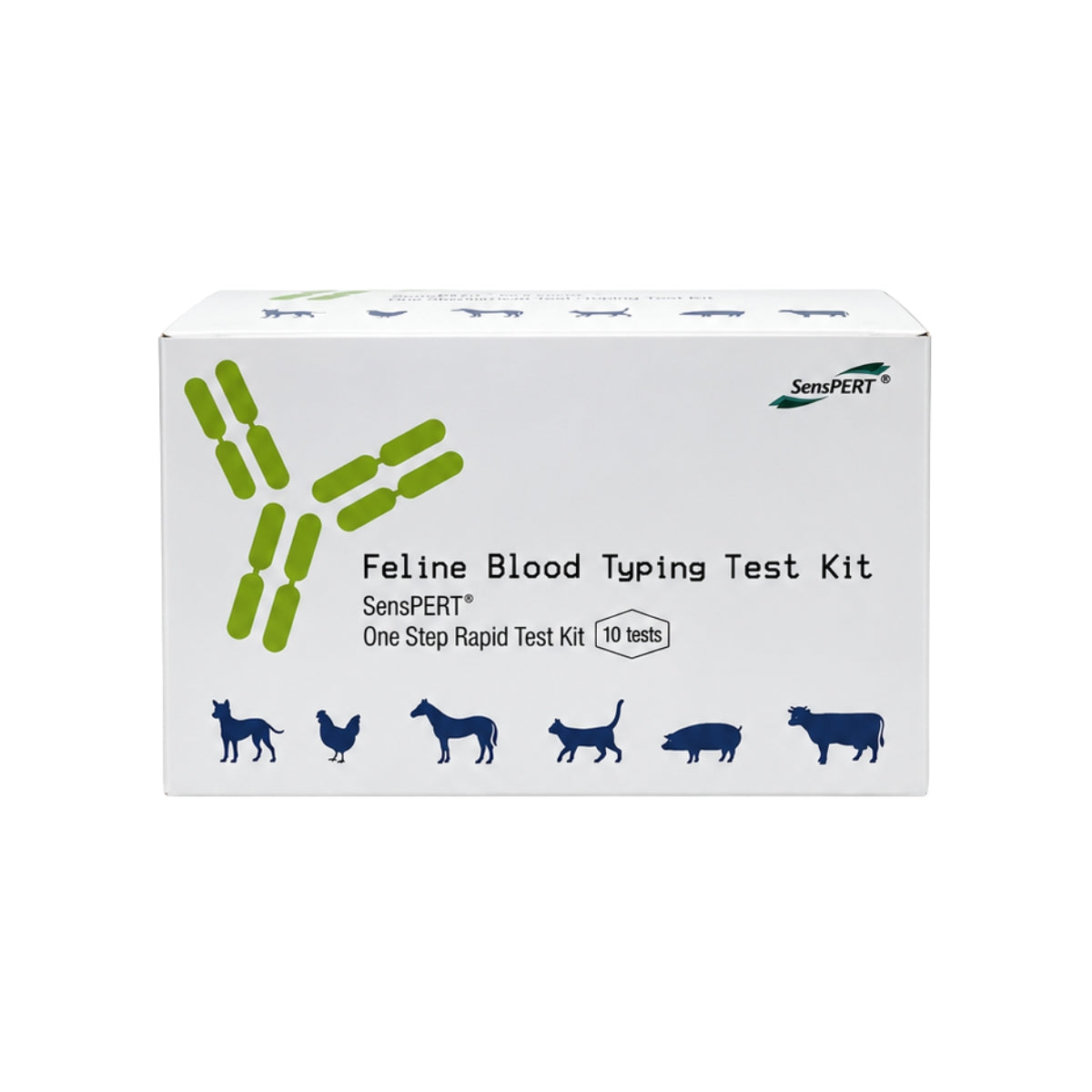 Kit 10 Test Tipificación Sanguínea Felina