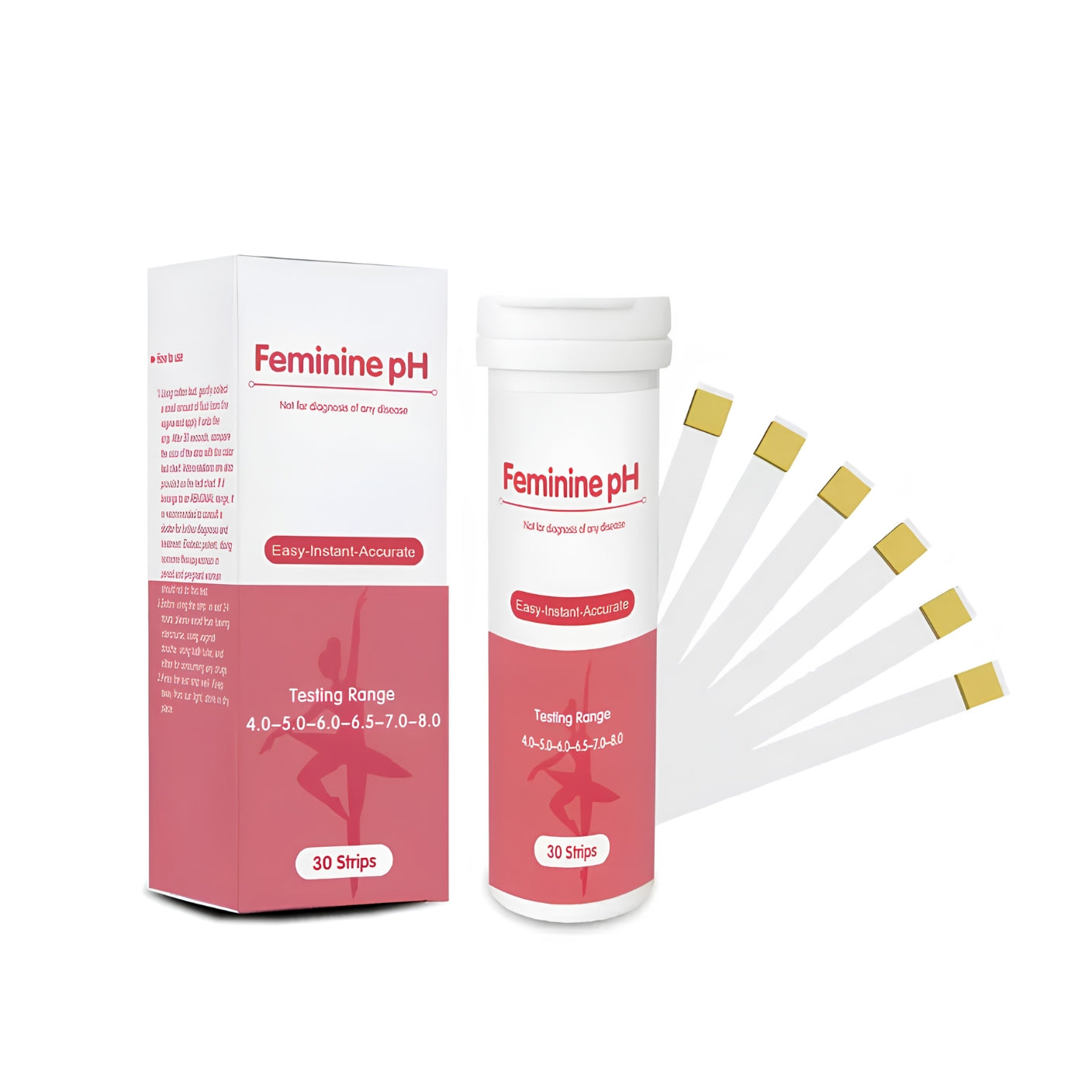Kit 50 Tiras Ph Vaginal