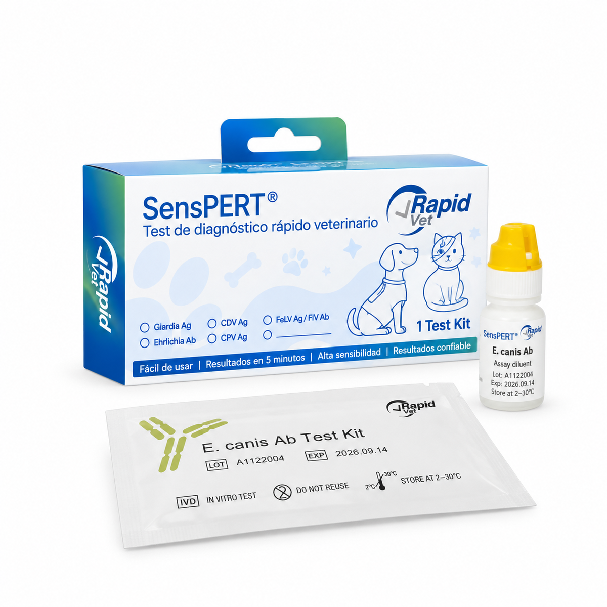 Test Erlichia Canina - Sangre