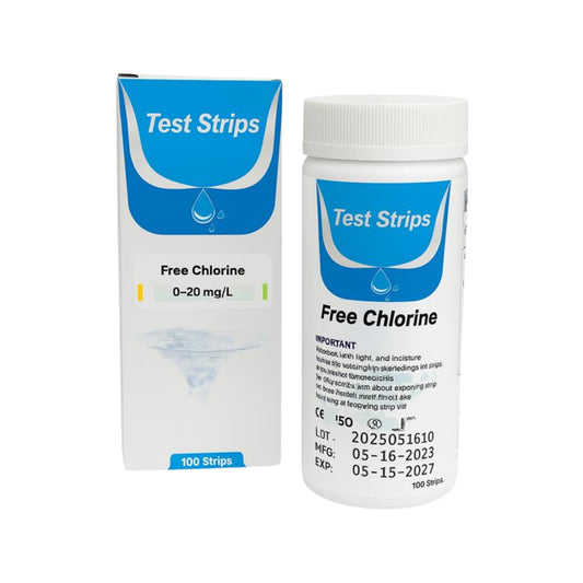 KIT100 - TIRAS REACTIVAS PARA CLORO LIBRE EN AGUA