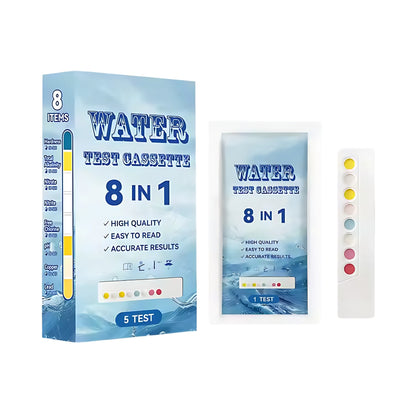 TEST DE 8 PARAMETROS EN AGUA