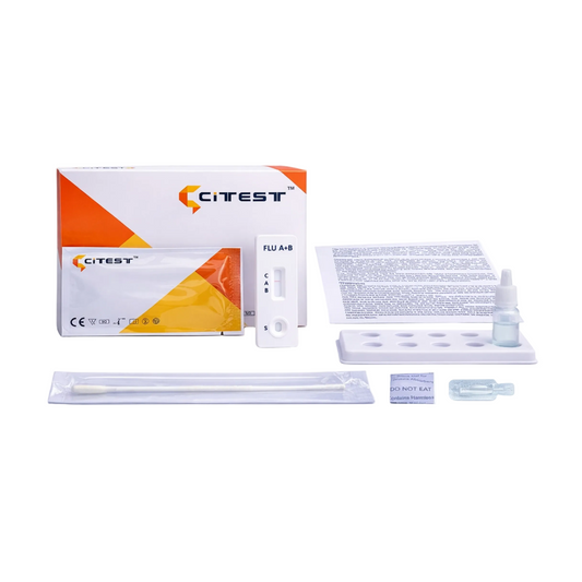 Kit 20 Test Influenza A/B con Control Externo - Nasal