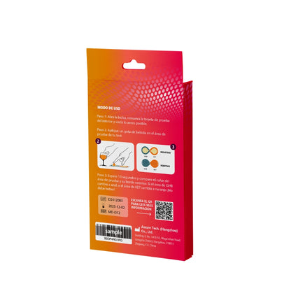 TEST DE DROGAS EN BEBIDA TARJETA