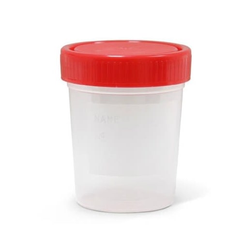 Frasco Toma de Muestra 100ml - Presentación del producto - RapidTest Chile