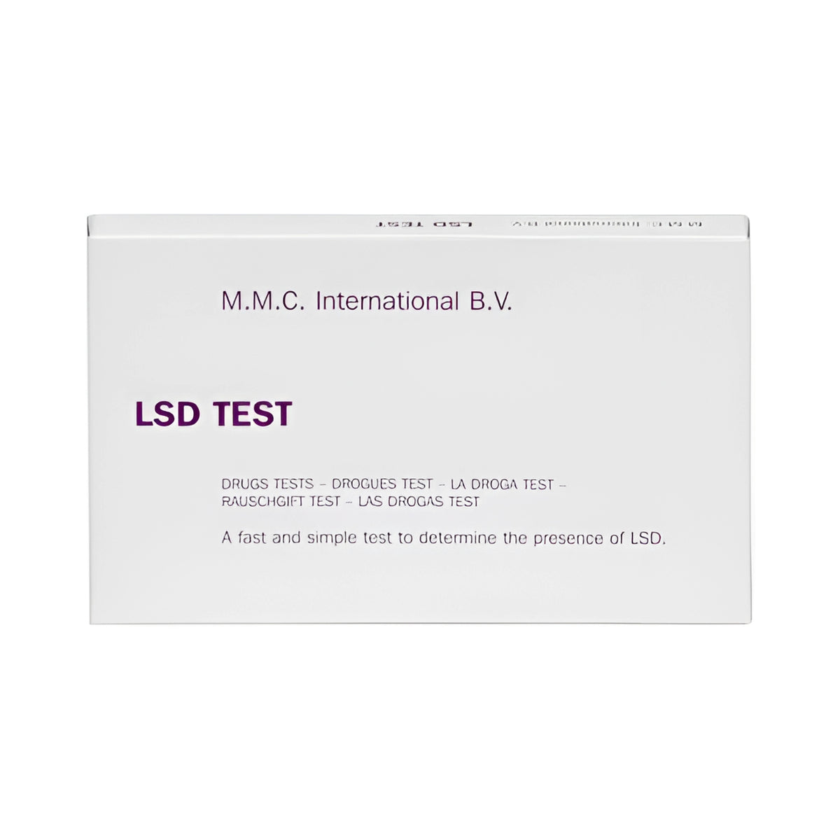 Kit 10 Test Campo LSD - Presentación del producto - RapidTest Chile