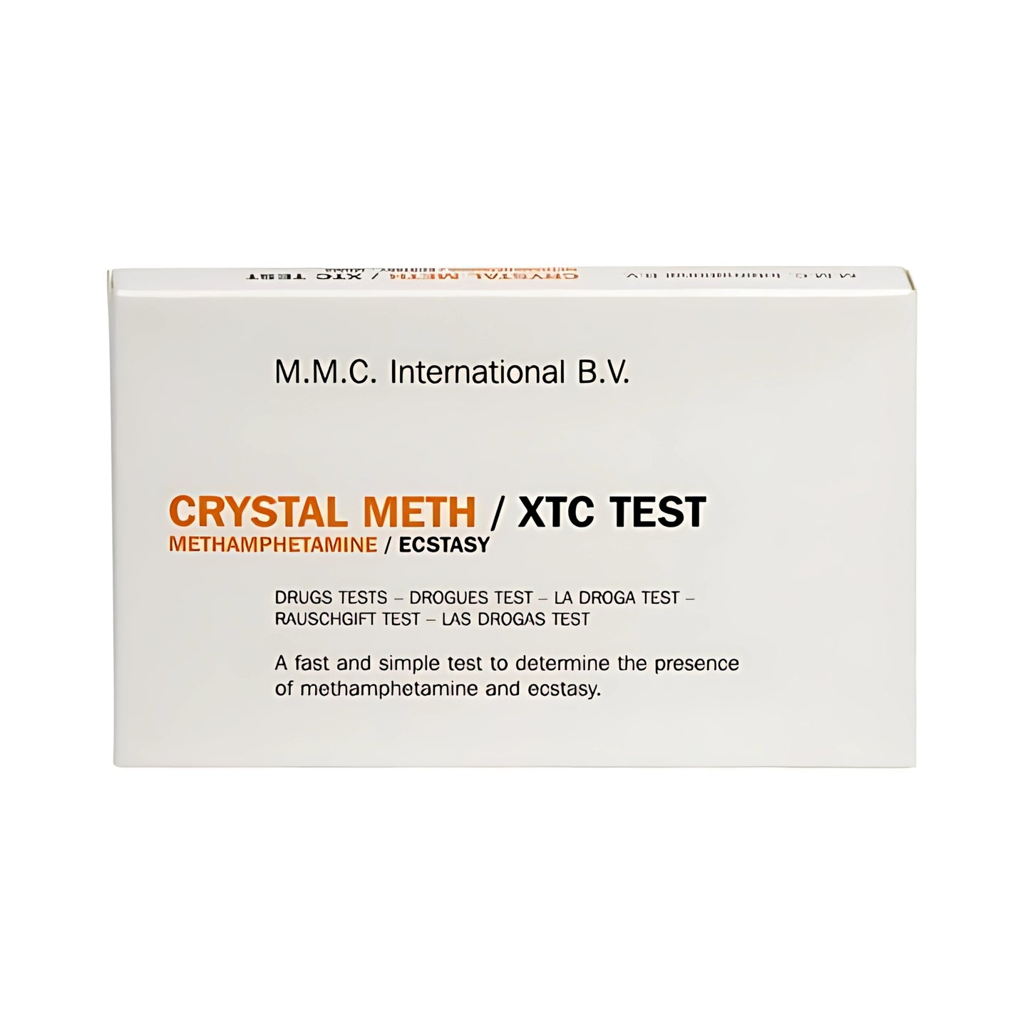 Kit 10 Test Campo Metanfetaminas + Éxtasis - Presentación del producto - RapidTest Chile