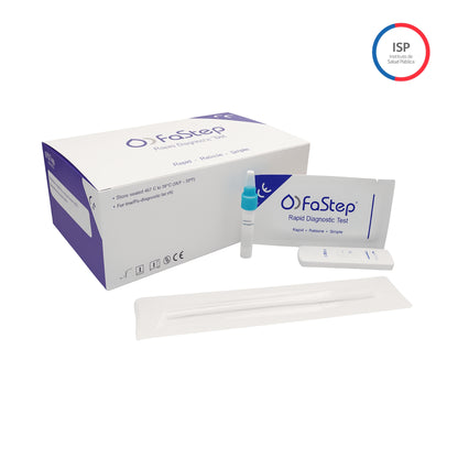 Kit 20 Test COVID-19 Antígeno Nasal - Registro Sanitario DMDIV - RapidTest Chile