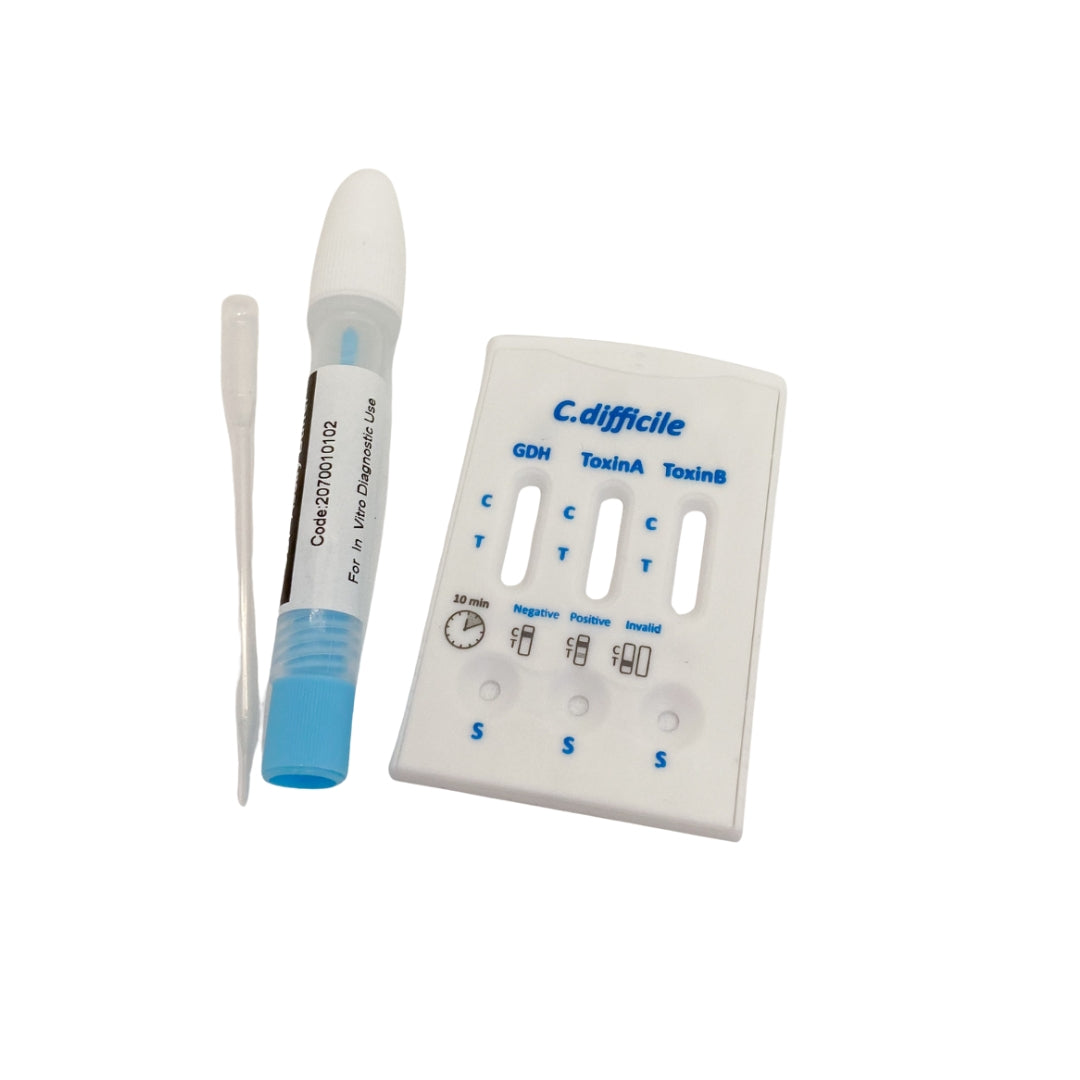 Kit 20 Test Clostridium Difficile + GDH en Heces - RapidTest Chile