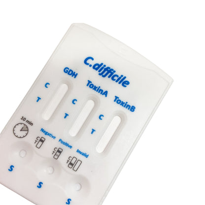 Kit 20 Test Clostridium Difficile + GDH en Heces - Vista del cassette - RapidTest Chile