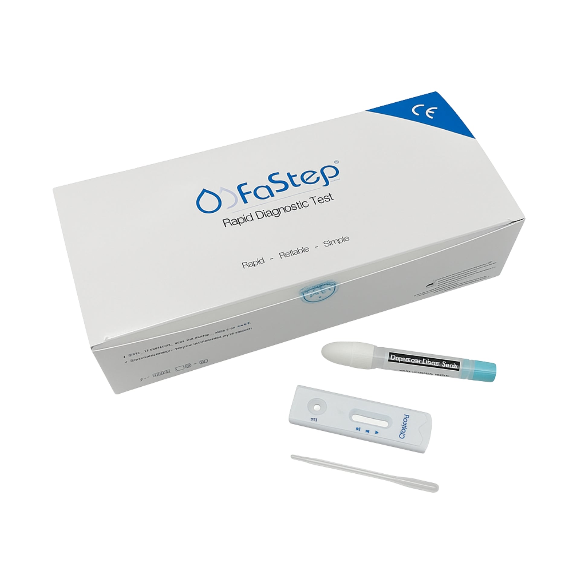 Kit 20 Test Norovirus en Heces - Presentación del producto - RapidTest Chile