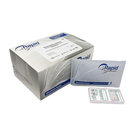 Kit 25 Test Multi 12 Drogas con Ketamina y Fentanilo en Orina - Presentación del producto - RapidTest Chile