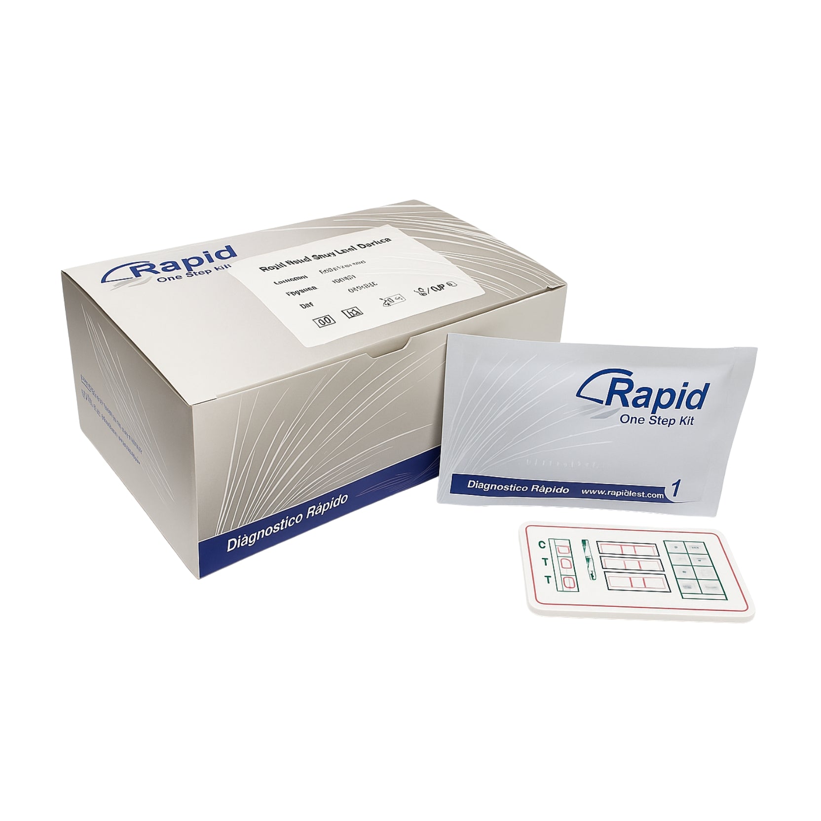 Kit 25 Test Multi 5 Drogas en Orina - Presentación del producto - RapidTest Chile