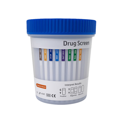 Test Multi 7 Drogas + Alcohol en Orina - Formato Copa -  RapidTest Chile