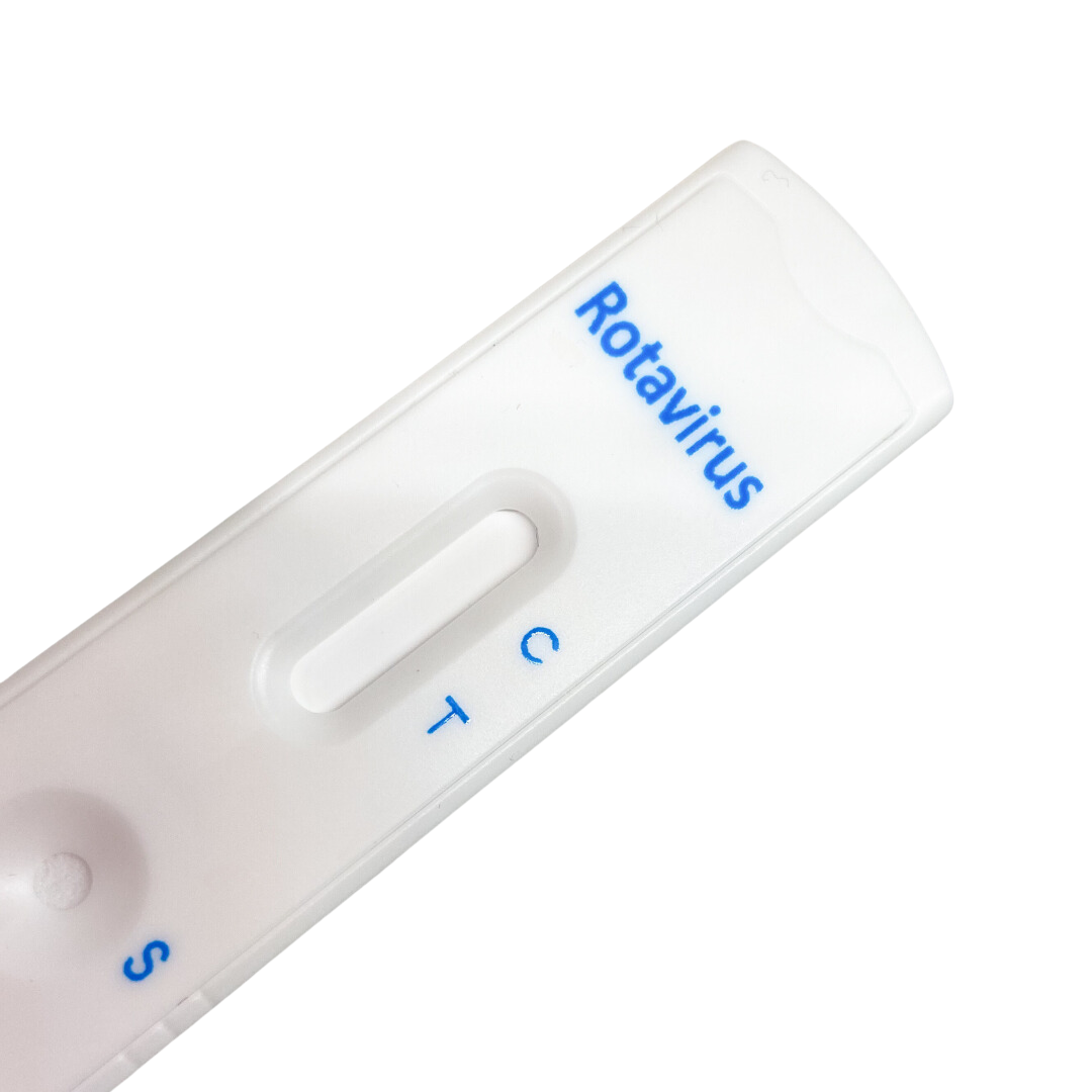 Kit 25 Test Rotavirus en Heces - Vista del cassette - RapidTest Chile
