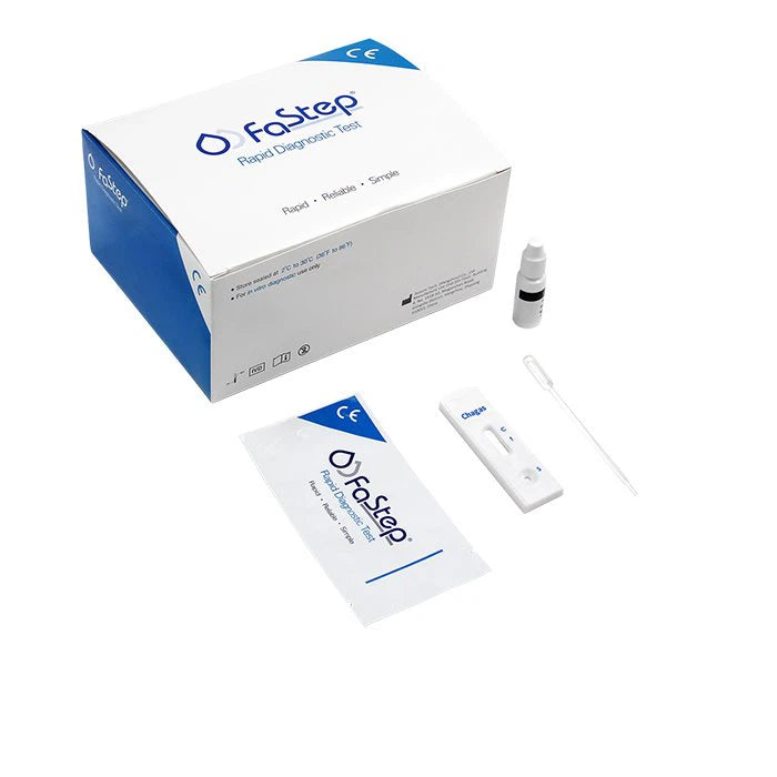 Kit 40 Test Chagas en Sangre - Presentación del producto - RapidTest Chile