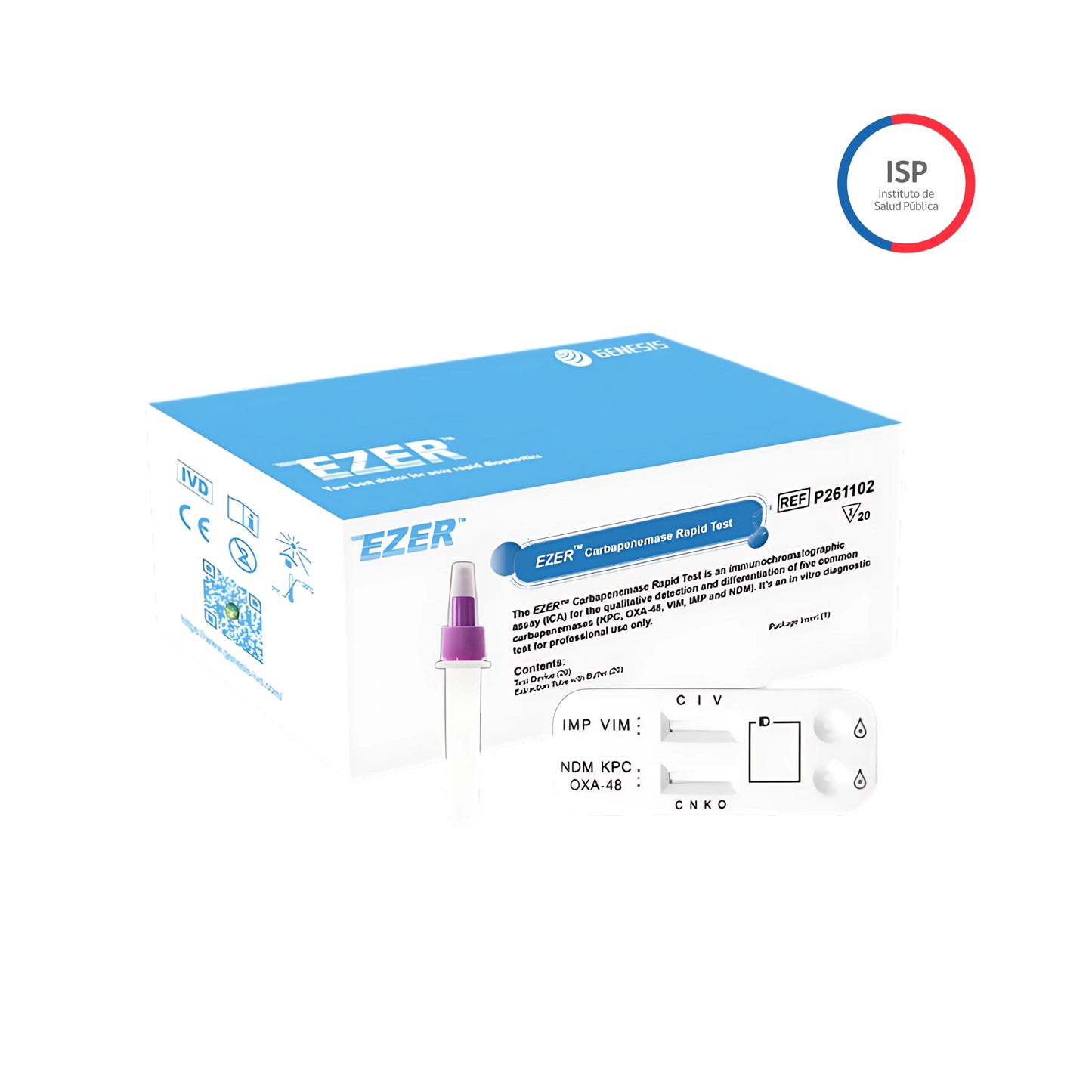 KIT20 - TEST CARBAPENEMASAS EN CULTIVO