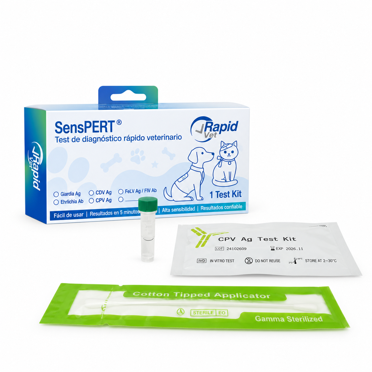 Test Parvovirus Canino - Heces