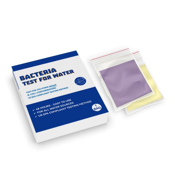 Test Bacterias Coliformes Agua - Presentación del producto - RapidTest Chile