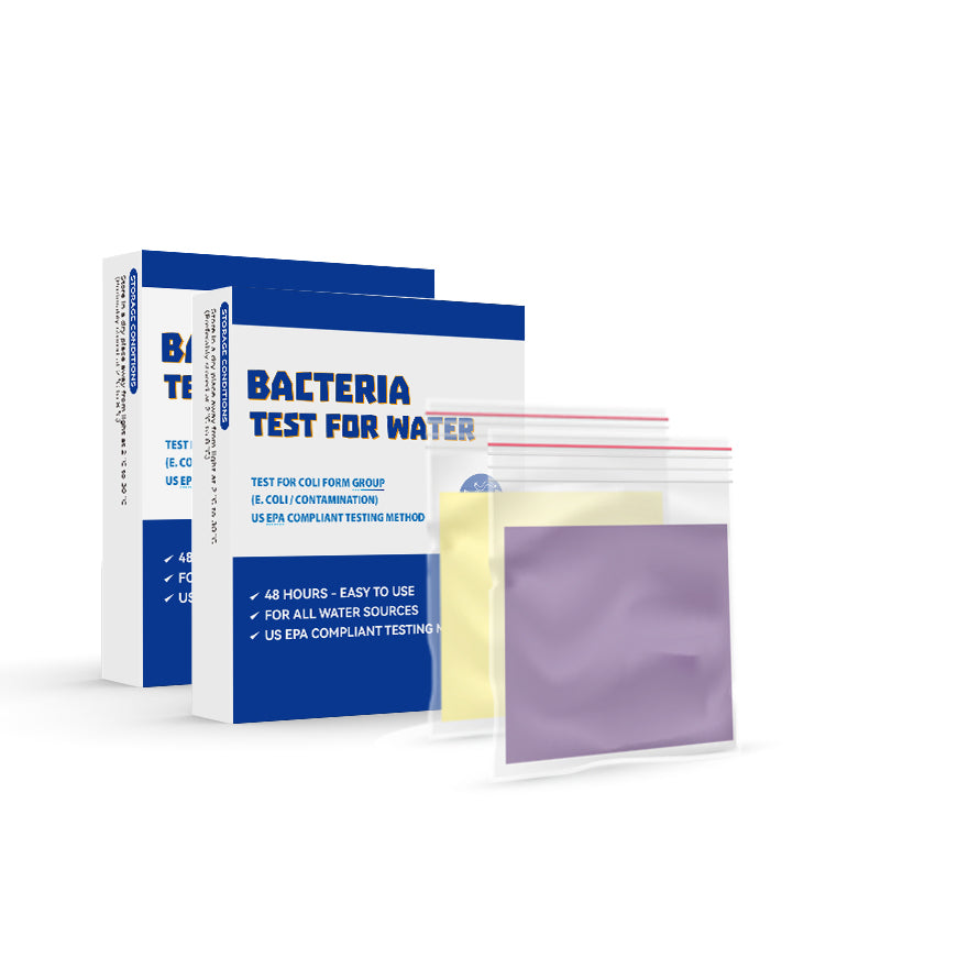 Test Bacterias Coliformes Agua - Presentación del producto - RapidTest Chile