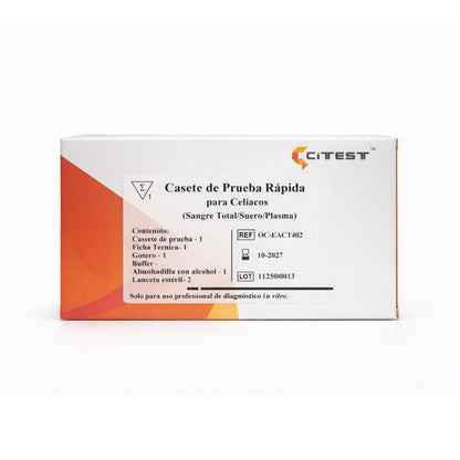 Test Enfermedad Celíaca en Sangre - Presentación del producto - RapidTest Chile