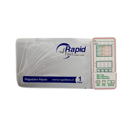 Test Multi 4 Drogas en Orina - Presentación del producto - RapidTest Chile