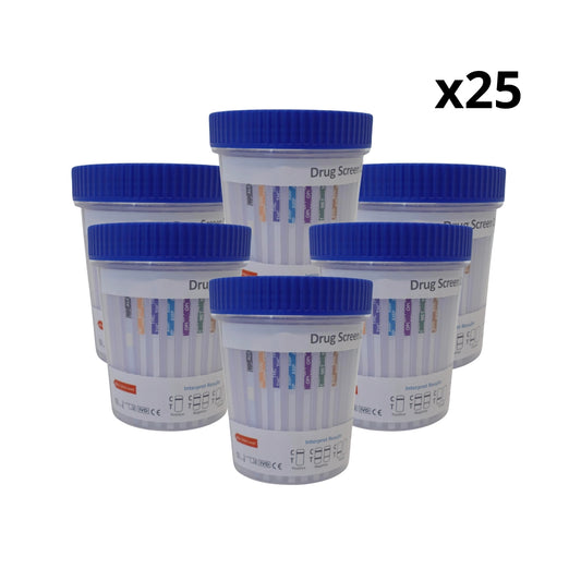 KIT25 - TEST DE DROGA CUP +  ALCOHOL EN ORINA